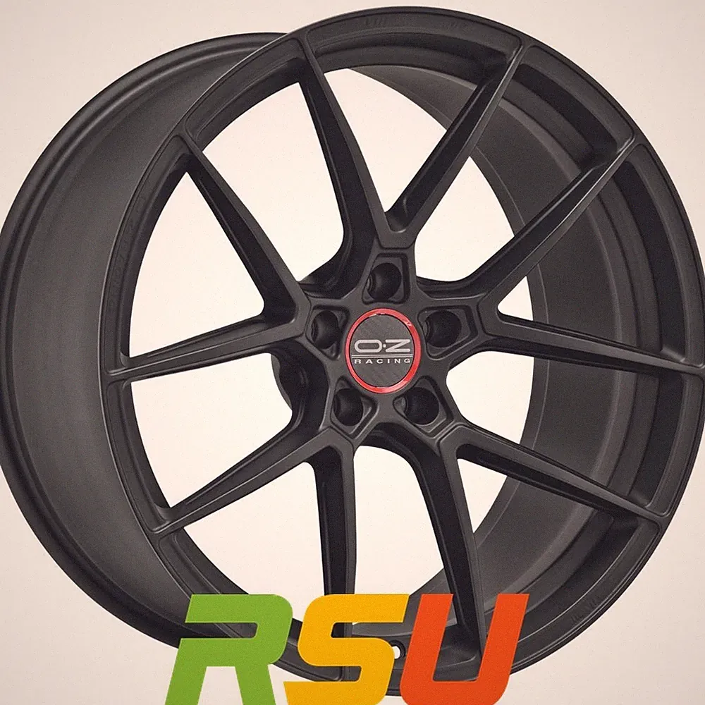 OZ Estrema GT HLT satin black 8.5x18" ET30 LK5 112 ML 75 Alufelgen 18 Zoll