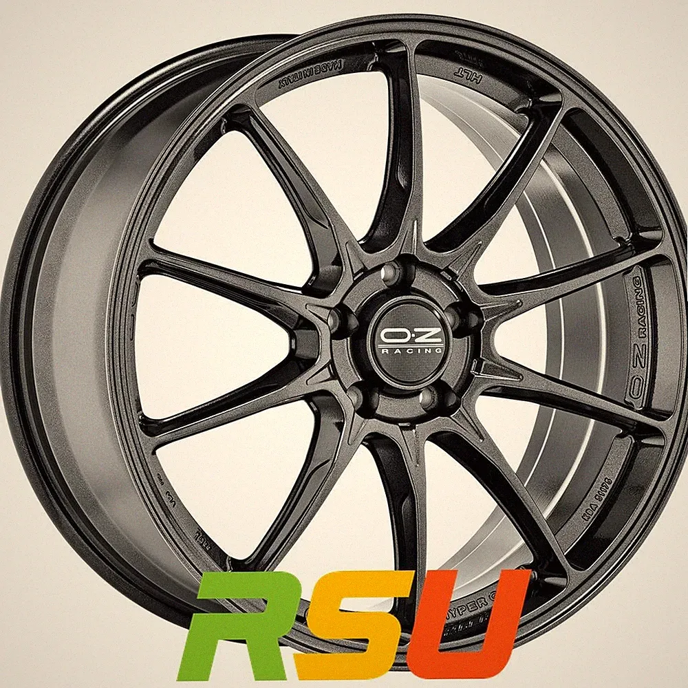 OZ Hyper GT star graphite 8.5x19" ET30 LK5 112 ML 75 Alufelgen 19 Zoll