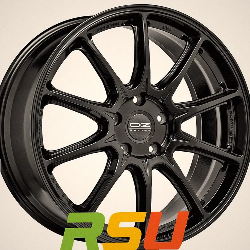 OZ Hyper XT HLT gloss black 9x21" ET37 LK5 112 ML 75 Alufelgen 21 Zoll