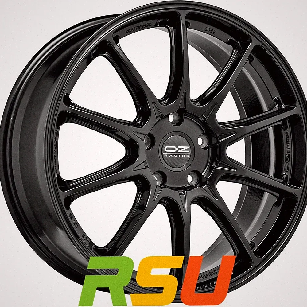 OZ Hyper XT HLT gloss black 9x21" ET37 LK5 112 ML 75 Alufelgen 21 Zoll