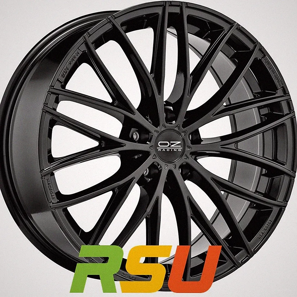 OZ Italia 150 gloss black 8x18" ET35 LK5 112 ML 75 Alufelgen 18 Zoll