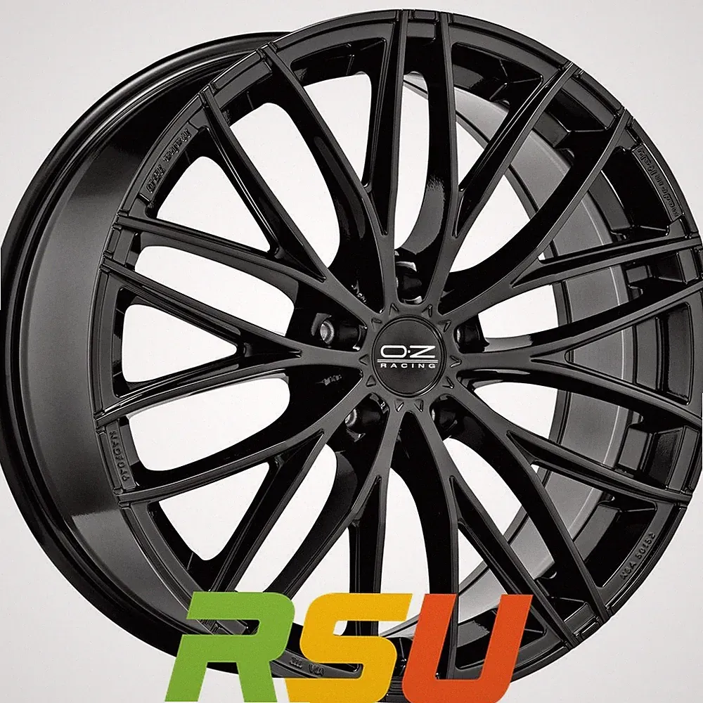 OZ Italia 150 gloss black 8x19" ET48 LK5 112 ML 75 Alufelgen 19 Zoll