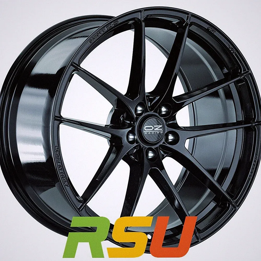 OZ Leggera HLT gloss black 9x21" ET37 LK5 112 ML 75 Alufelgen 21 Zoll