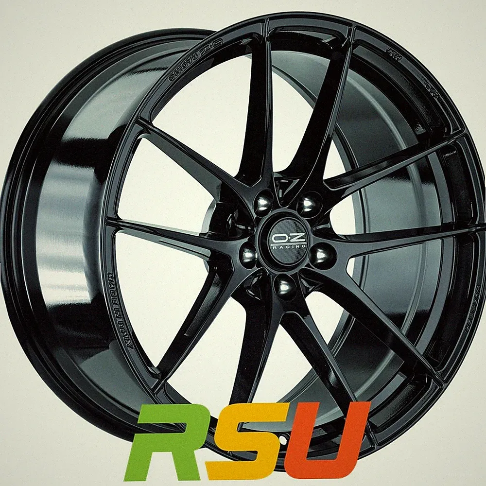 OZ Leggera HLT gloss black 9x21" ET37 LK5 112 ML 75 Alufelgen 21 Zoll
