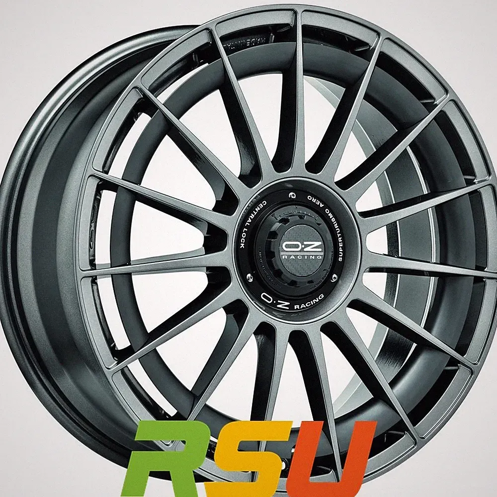 OZ Superturismo Aero star graphite 8x18" ET45 LK5 114.3 ML 75 Alufelgen 18 Zoll