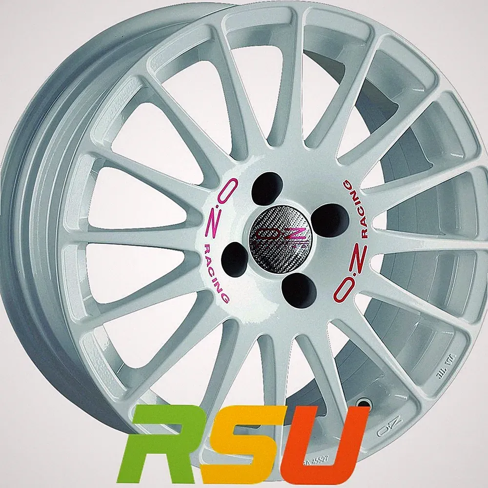 OZ Superturismo WRC weiss 6.5x15" ET35 LK5 100 ML 68 Alufelgen 15 Zoll