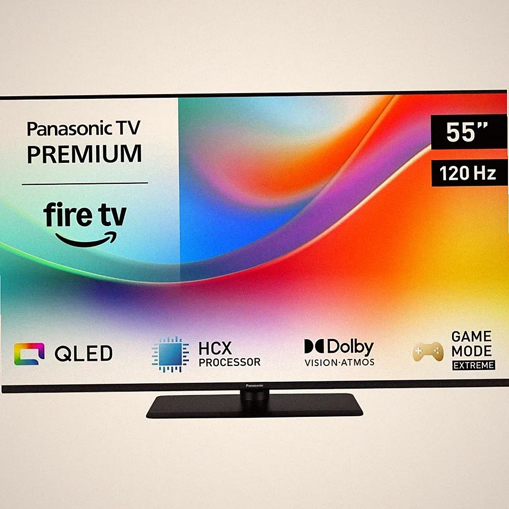 Panasonic TV-55W85BEZ - QLED-Fernseher - schwarz