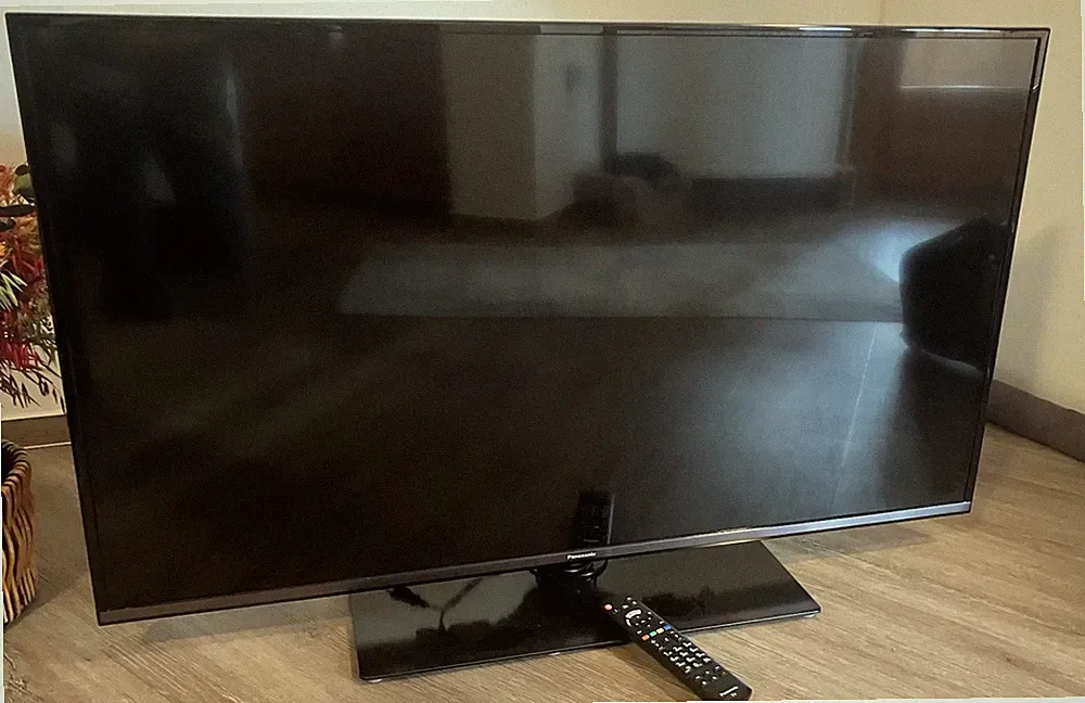 Panasonic TX-49FXW554 49 Zoll LED TV 4K (2160p) Schwarz HDMI VGA RJ-45