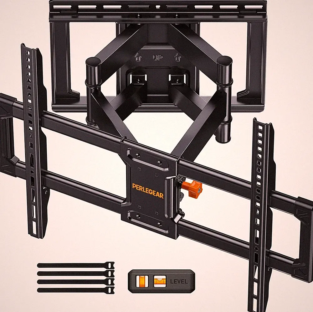 Perlegear TV Wandhalterung für 42-85 Zoll bis zu 60KG max. VESA 600x400mm