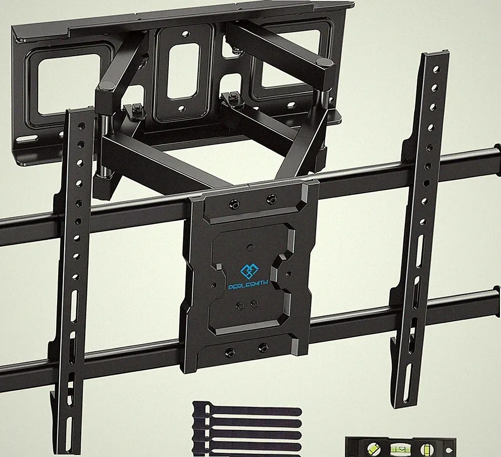 PERLESMITH TV Wandhalterung 37-85 Zoll Schwenkbar Neigbar bis 60kg VESA