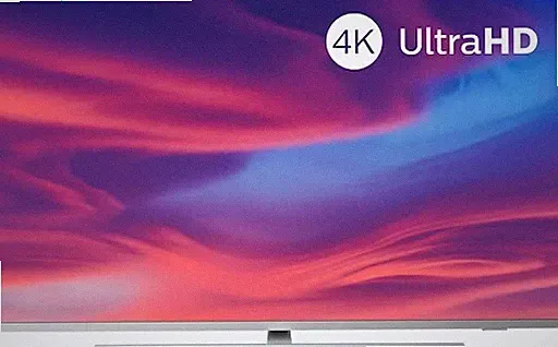 Philips 126cm 50 Zoll 4K Ultra HD LED Fernseher 3fach Ambilight HDR Android TV