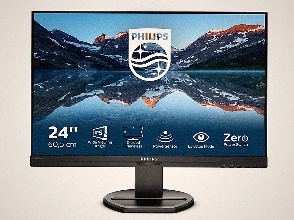 Philips 240B9 Monitor 24,1 Zoll W-LED IPS FHD 75 Hz 300 cd/m², 1000:1, 4 ms (...