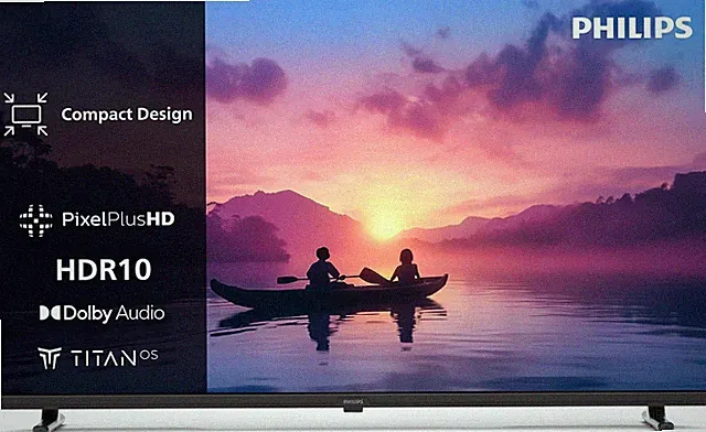 Philips 24PHS6000 HD LED Smart TV - 24 Zoll Display mit Pixel Plus, Titan OS Pla