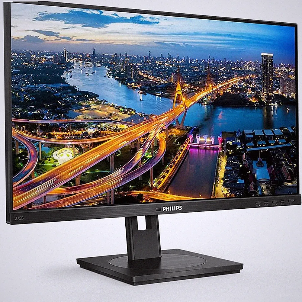 Philips 275B WQHD Computer Monitor 27 Zoll mit Lautsprecher HDMI DisplayPort IPS