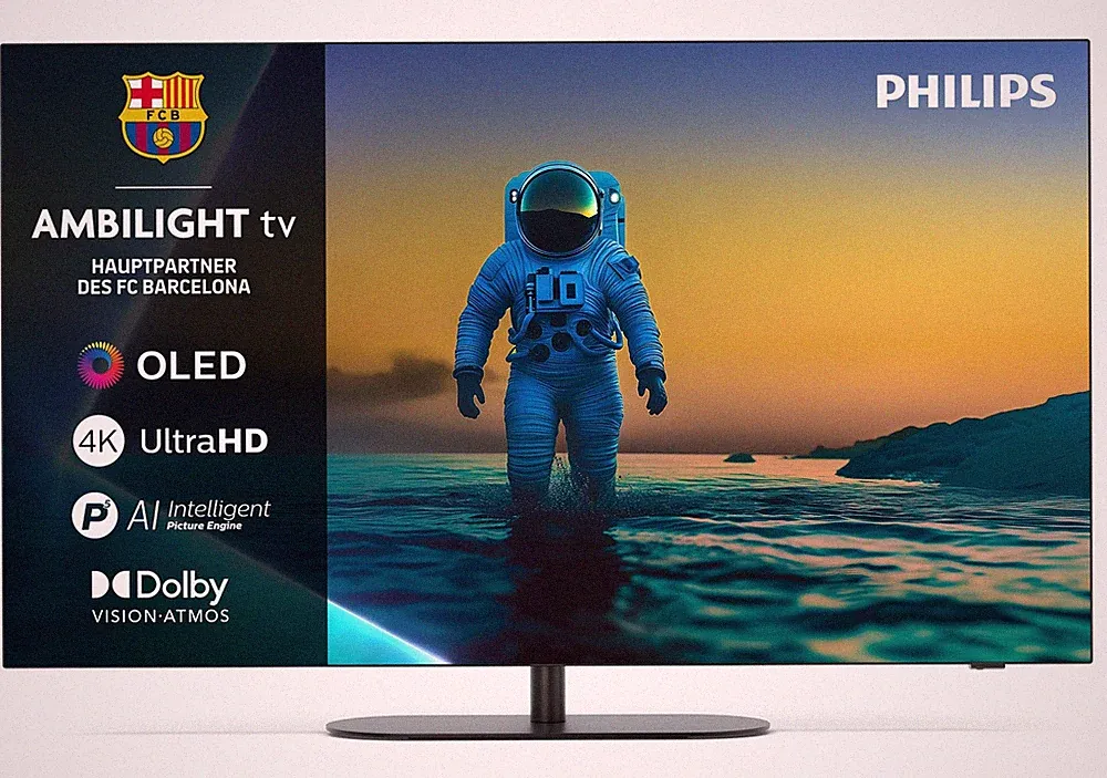 Philips 42OLED810 106cm 42 Zoll 4K UHD OLED Fernseher Ambilight Smart TV