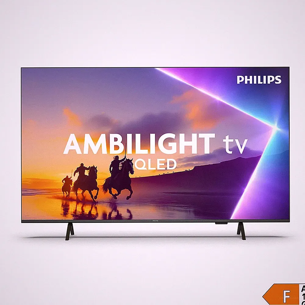 Philips 43PUS8450/12 4K QLED Smart TV, Ambilight EEK F, Dolby Atmos