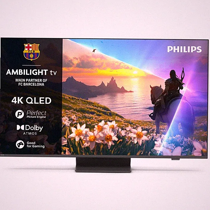 Philips 43PUS8600 Smart TV QLED 43 Zoll 4K Mit Ambilight