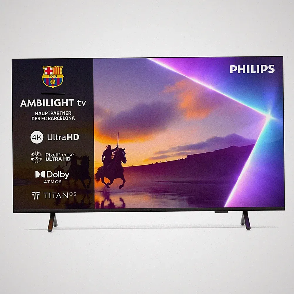 Philips 50PUS8500, 50 Zoll 4K LED Ultra HD Smart TV, Dolby Pixel Precise Fernseh
