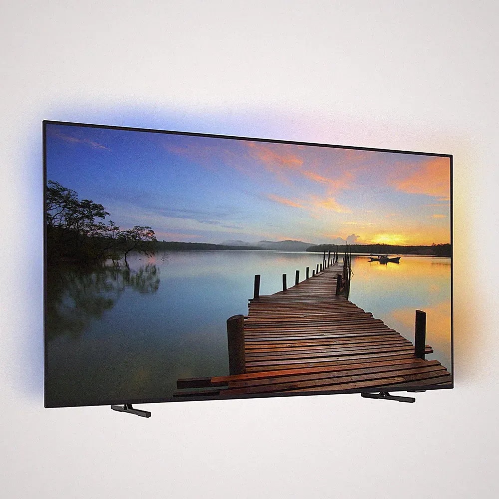 Philips 55OLED760/12, OLED-Fernseher, 139 cm (55 Zoll), UHD, schwarz