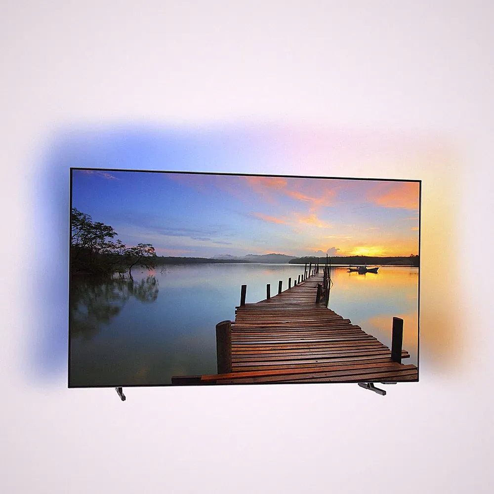 Philips 55OLED770/12, OLED-Fernseher, 139 cm (55 Zoll), UHD, schwarz