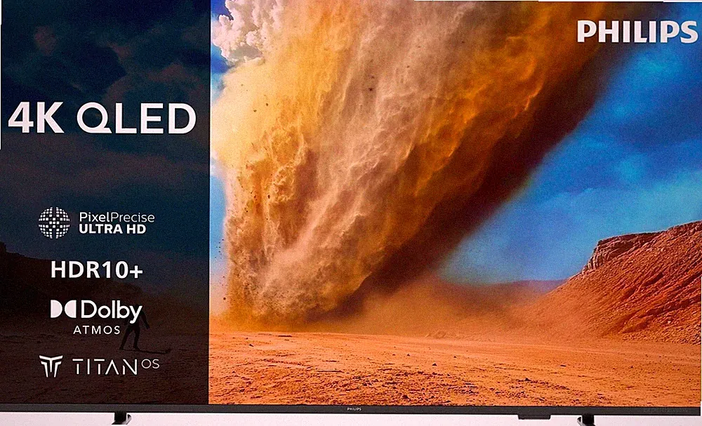 Philips 55PUS7800 QLED TV (Flat, 50 Zoll / 126 cm, UHD 4K, SMART TV)