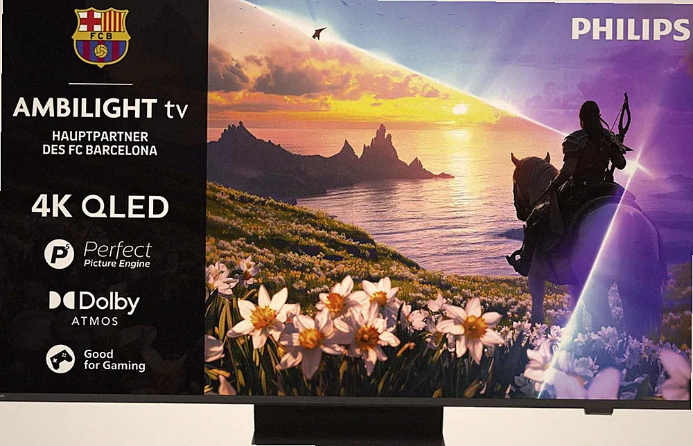 Philips 55PUS8600/12 LED-Fernseher. 55 Zoll, Smart-TV, 4K, Ambilight 3-seitig