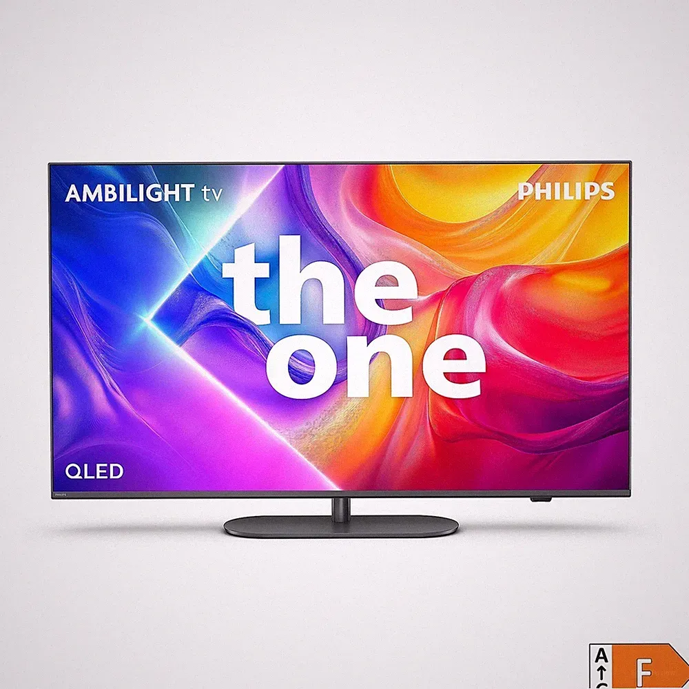 PHILIPS 55PUS9000/12 55" 139cm 4k QLED Smart-TV 3-seitiges Ambilight The One