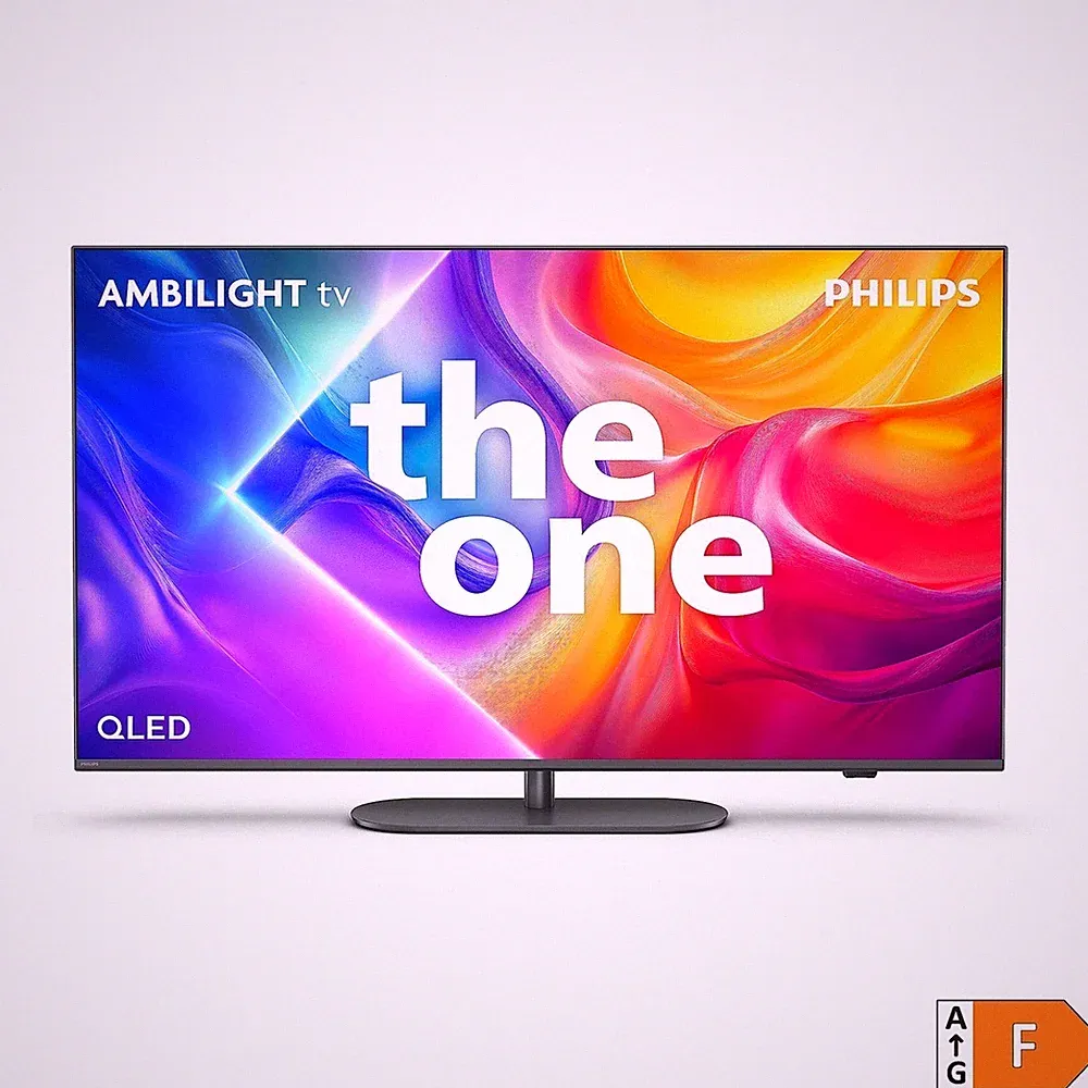PHILIPS 55PUS9000/12 55" 139cm 4k QLED Smart-TV 3-seitiges Ambilight The One