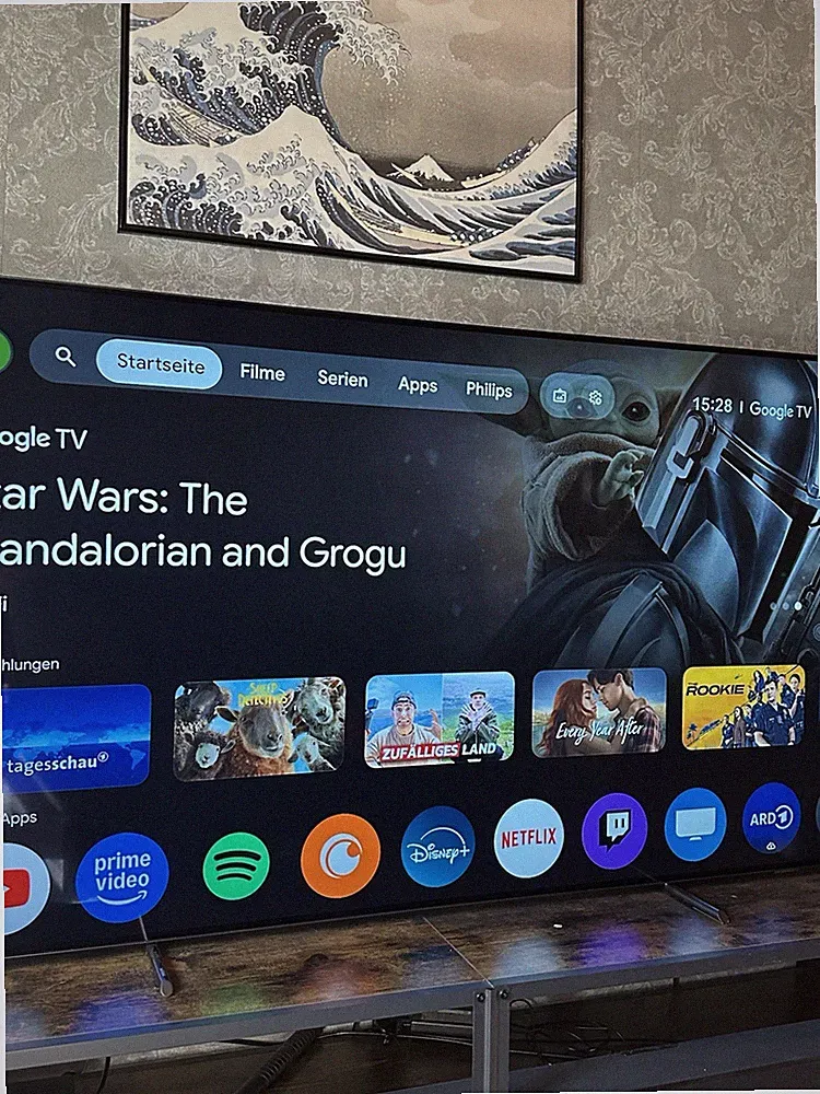 Philips 65OLED708/12 65 Zoll 4K OLED TV Google TV Ambilight 120 Hz