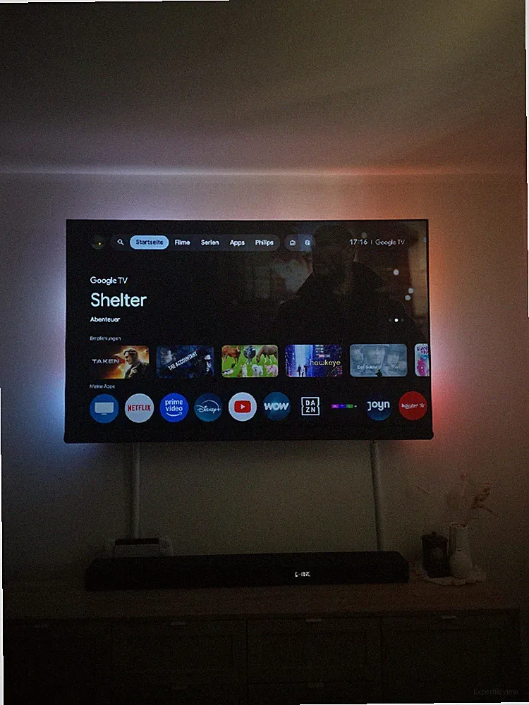Philips 65OLED908/12 65 Zoll 4K OLED TV 120 Hz Ambilight Google TV