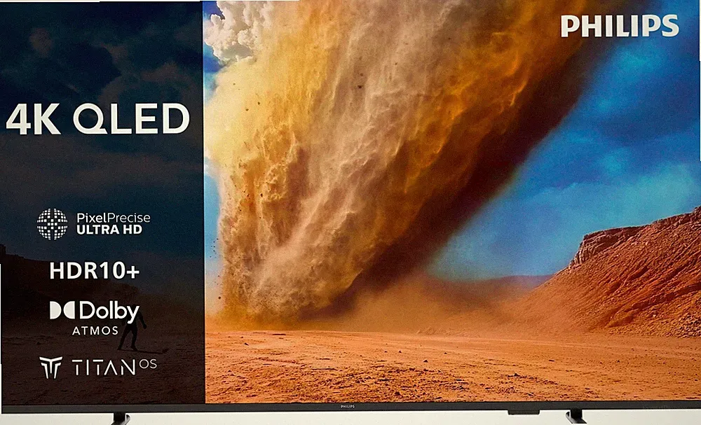 Philips 65PUS7800 QLED 4K Ultra HD Smart-TV Dolby Atmos Titan OS