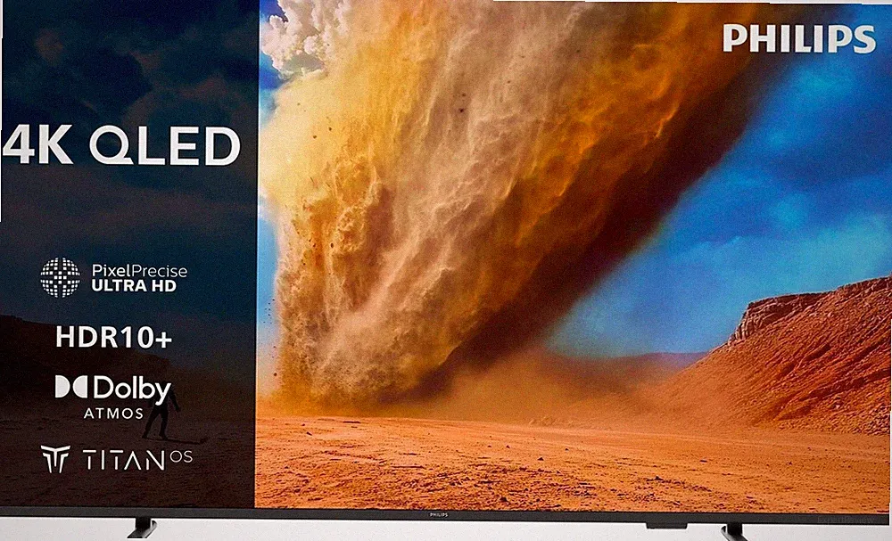 Philips 65PUS7800 QLED 4K Ultra HD Smart-TV Dolby Atmos Titan OS
