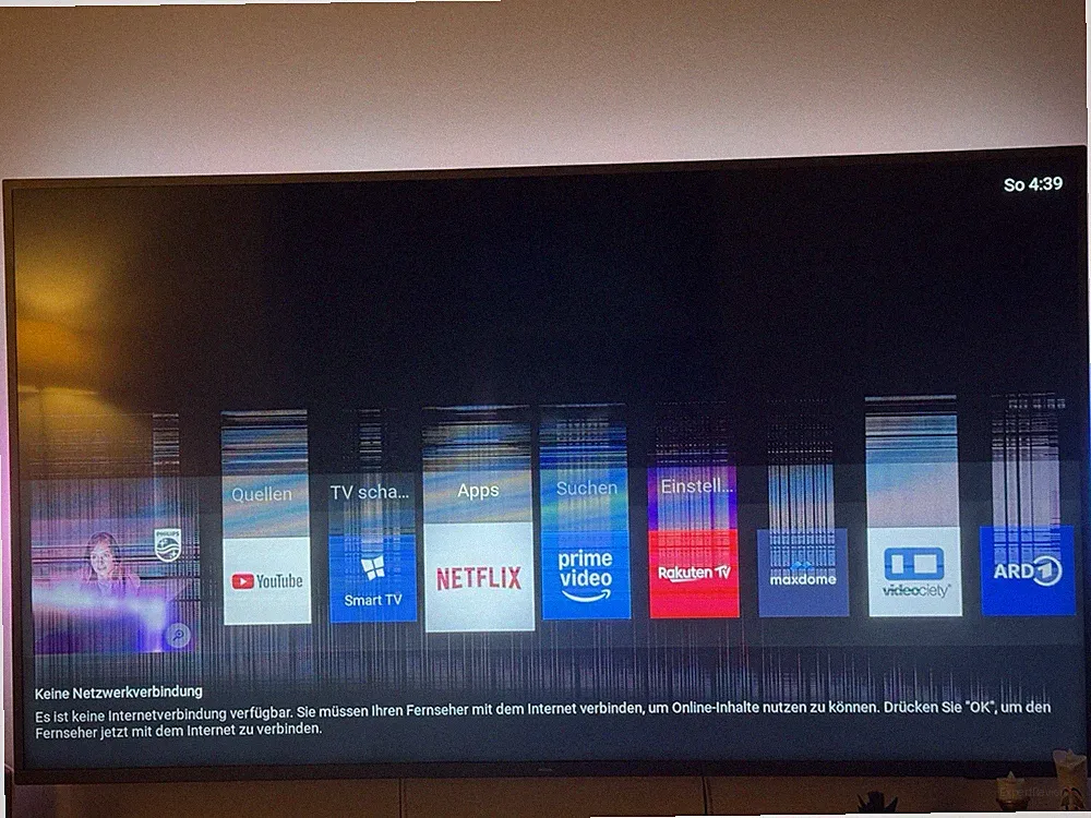 Philips 70PUS7805/12 70 Zoll 4K UHD LED Smart TV Ambilight HDMI Fernbed. DEFEKT!