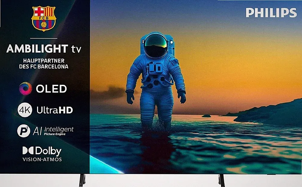 Philips 77OLED810, 4K-Fernseher, HDR, OLED, 77 Zoll/194cm, Smart TV, Wlan