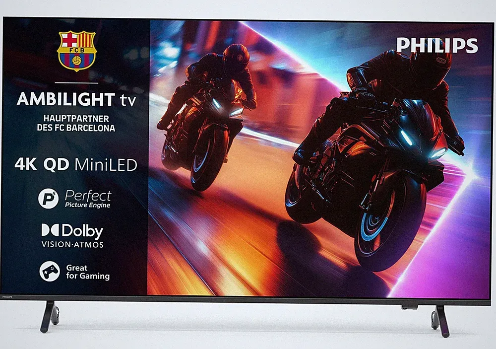 Philips 85MLED910/12 215cm 85" miniLED Ambilight Smart TV Fernseher TitanOS