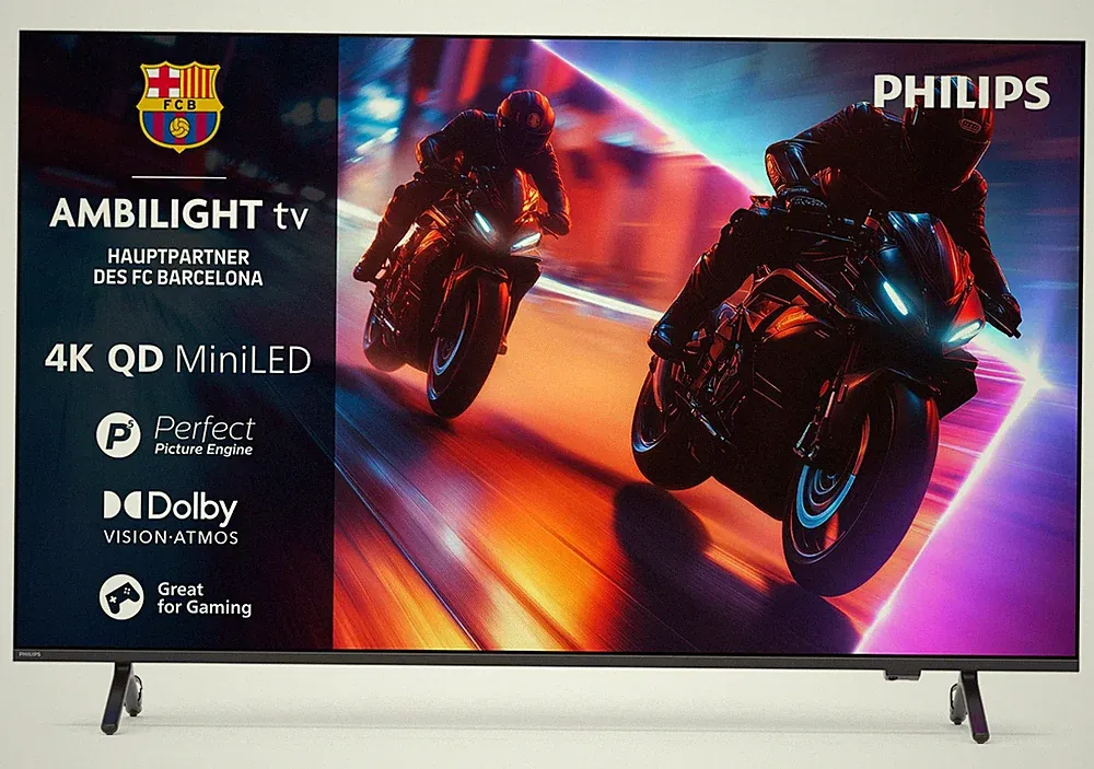Philips 85MLED910/12 215cm 85" miniLED Ambilight Smart TV Fernseher TitanOS