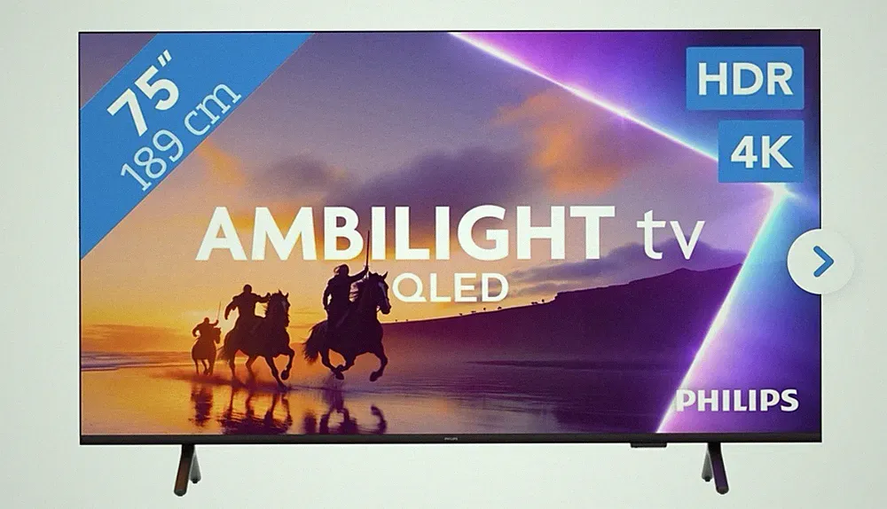Ambilight QLED 75 Zoll
