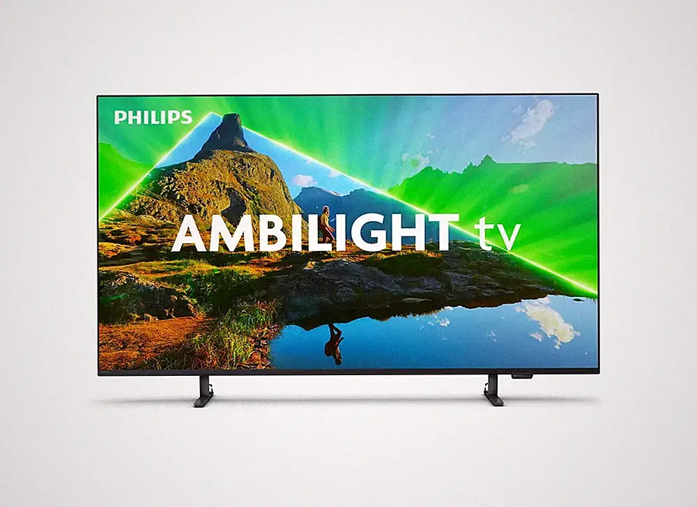 PHILIPS Ambilight Fernseher 65 Zoll 164 cm 4K Ultra HD LED Smart TV 65PUS8389/12