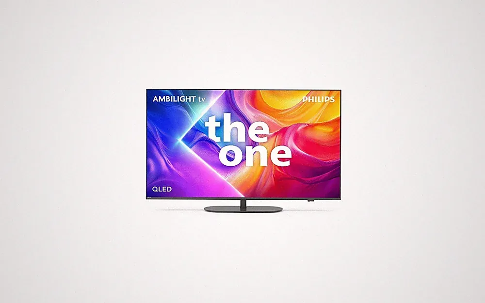 PHILIPS Ambilight Fernsher 65 Zoll QLED 4K UHD Smart TV Dolby Atmos 65PUS9060/12