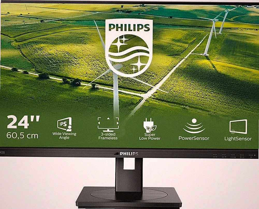 Philips B-Line 242B1G 23.8 Zoll Full HD IPS LED 16:9 75 Hz Office Monitor NEU