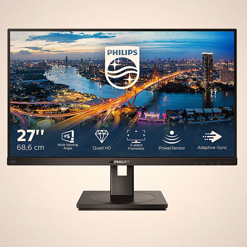 Philips B-Line 275B1 27 Zoll WQHD IPS LED 16:9 75 Hz Monitor