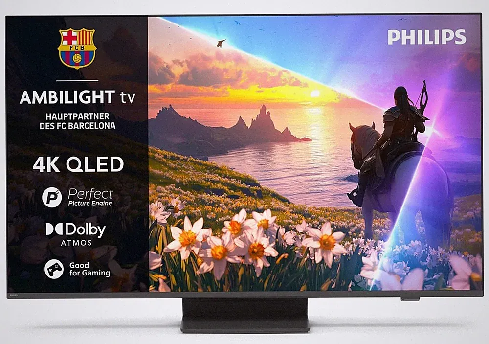 Philips Fernseher 65PUS8600 65 Zoll 4K Ultra HD QLED TV #1906960