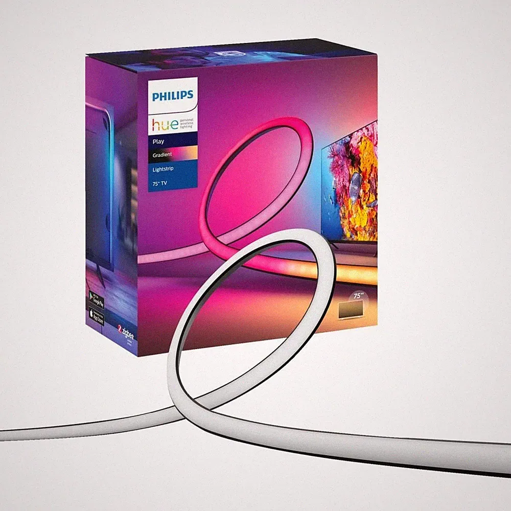 Philips Hue Play Gradient 75 Zoll Lightstrip 16 Mio. Farben Lightstrip Innen
