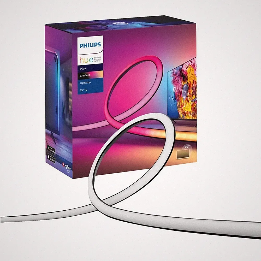 Philips Hue Play Gradient 75 Zoll Lightstrip 16 Mio. Farben Lightstrip Innen