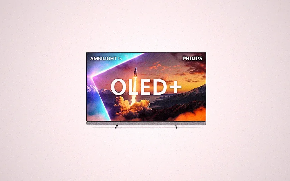 PHILIPS OLED+ Ambilight Fernseher 55 Zoll 4K UHD Smart TV 55OLED910/12