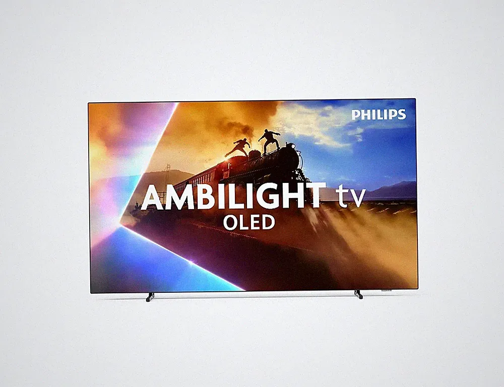 PHILIPS OLED Ambilight Fernseher 77 Zoll 4K UHD Smart TV 120 Hz 77OLED760/12