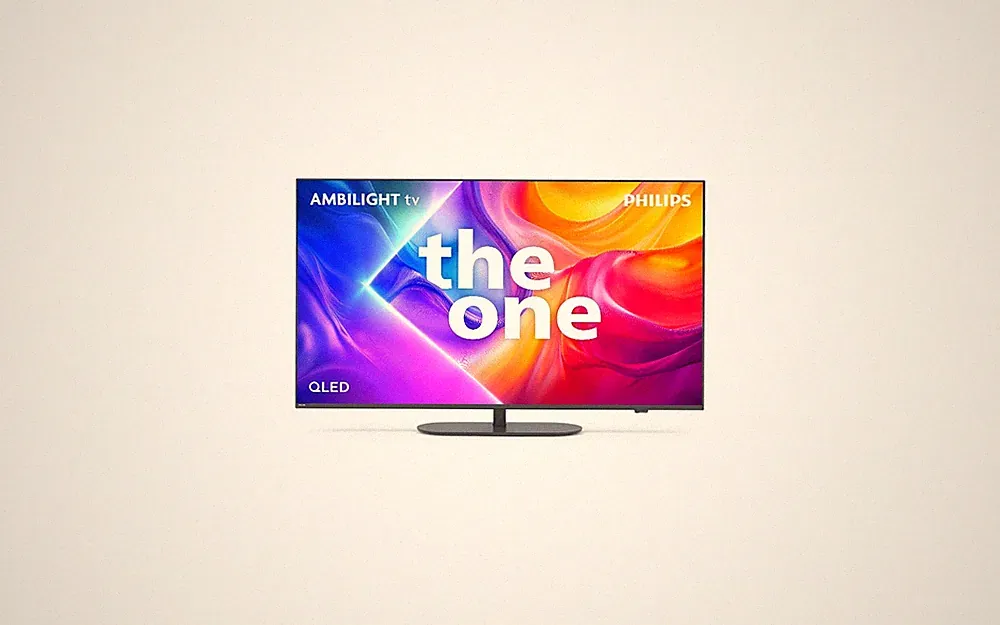 PHILIPS QLED Ambilight Fernseher 50 Zoll 4K UHD Smart TV 50PUS9080/12 144 Hz