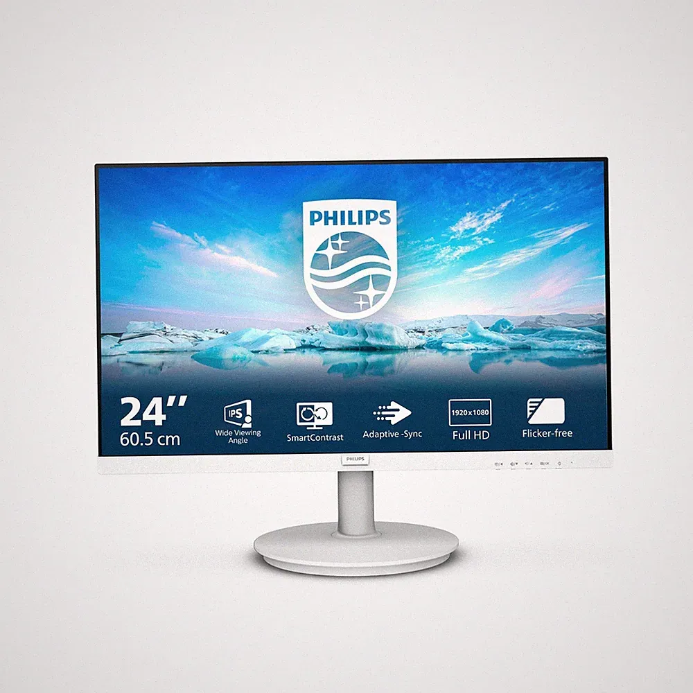 Philips V-Line 241V8AW 23.8 Zoll Full HD IPS LED 16:9 75 Hz Office Monitor