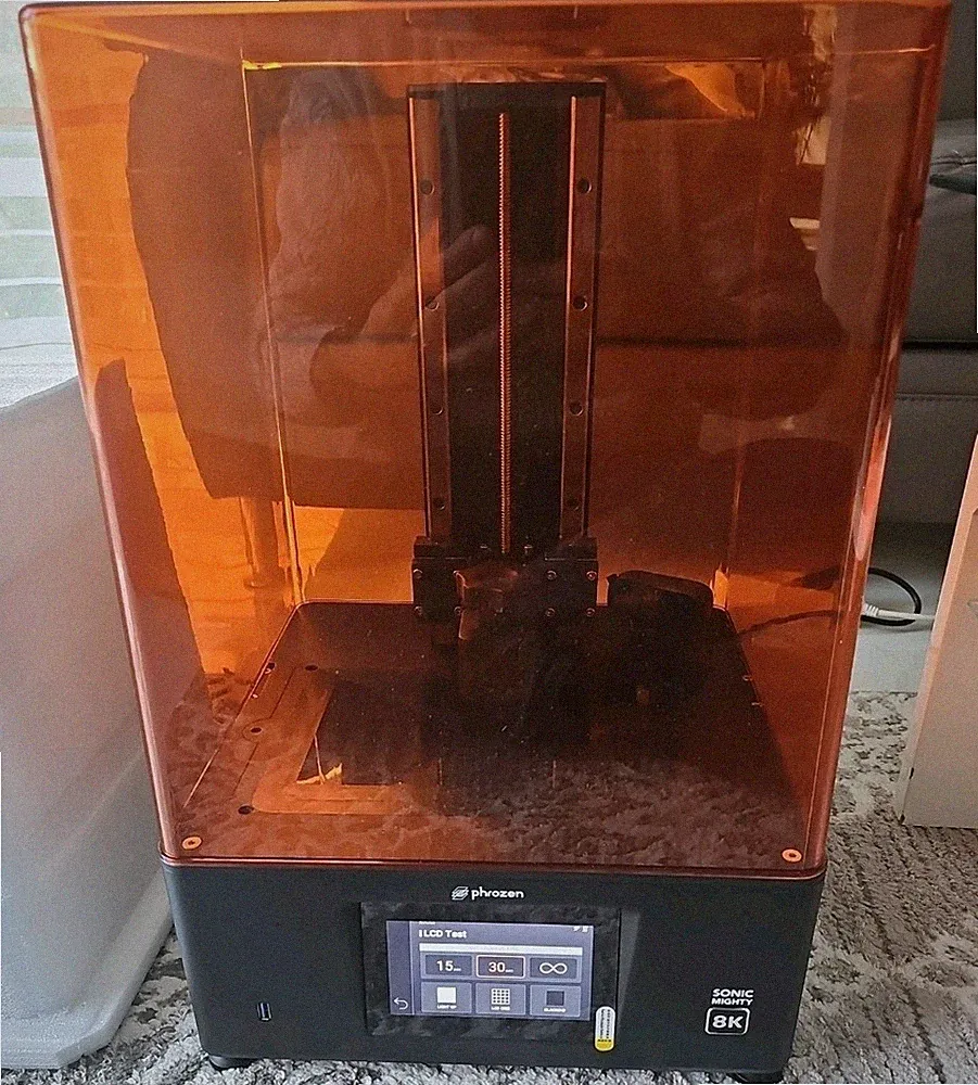 Phrozen Sonic Mighty 8K Resin 3D Drucker | 10,1 Zoll 8K Mono-LCD Bildschirm
