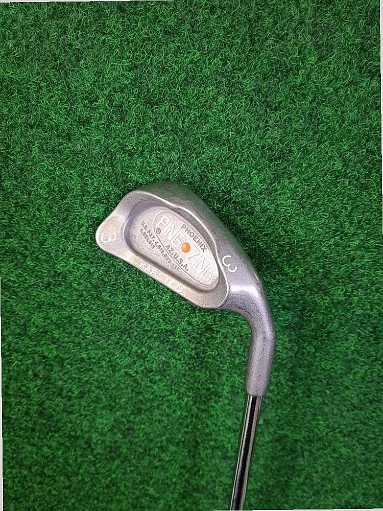 PING Zing 3-Eisen - Herren (Stahl, 38,75 Zoll, Rechts, Stiff, Orange Dot)
